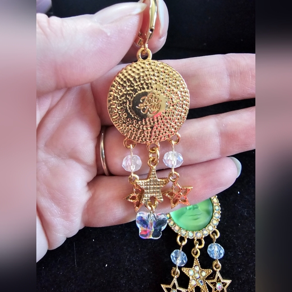 Kirks Folly Moon Earrings - Picture 5 of 5